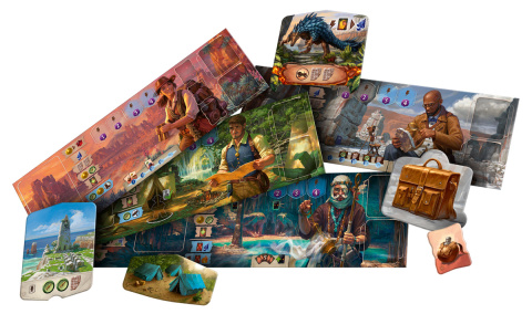 Zaginiona wyspa Arnak: Przywódcy ekspedycji