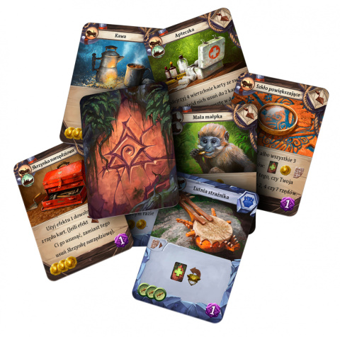 Zaginiona wyspa Arnak: Przywódcy ekspedycji