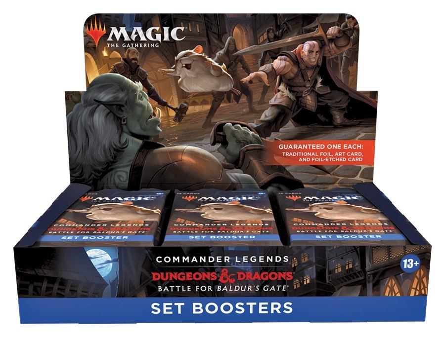 Magic the Gathering: Commander Legends: Battle for Baldur's Gate - Set booster box (18 szt.)