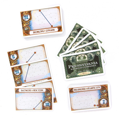 Wsiąść do Pociągu: Kolekcja Map 5 - Zjednoczone Królestwo i Pensylwania