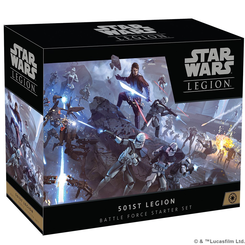 Atomic Mass Games Star Wars: Legion - 501st Legion - Battle Force Starter Kit
