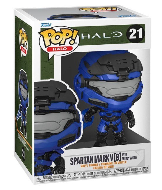 Funko Funko POP Games: Halo Infinite - Spartan Mark V[B] (with Energy Sword)(Chase Possible)