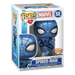 Funko Marvel Make a Wish 2022 POP! Marvel Vinyl Figure Spider-Man (Metallic) 9 cm