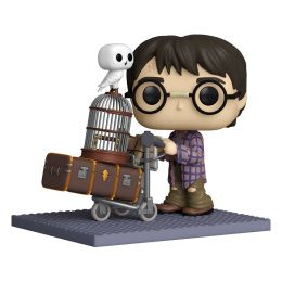 Funko POP Deluxe: Harry Potter - Harry Pushing Trolley 9 cm