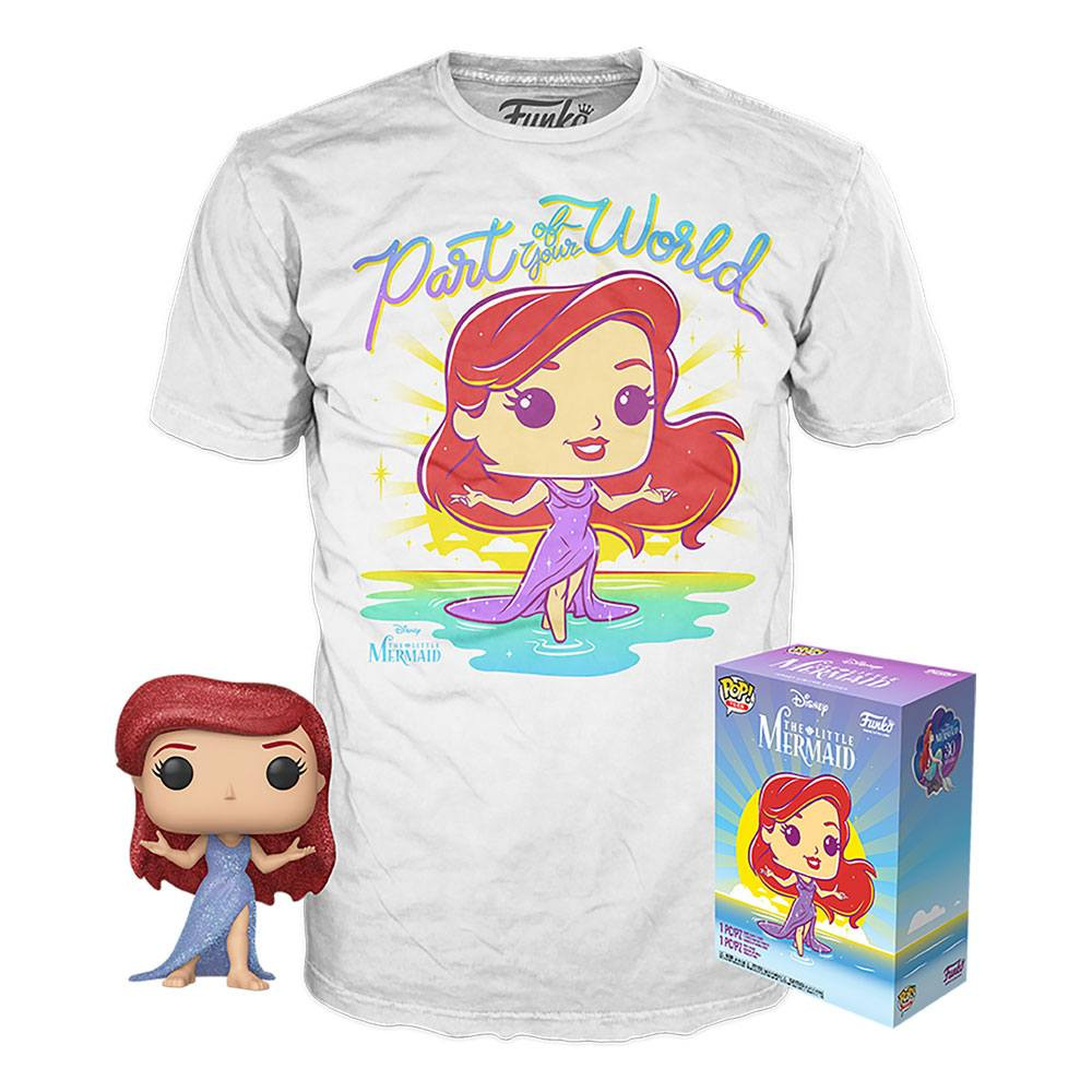 Funko The Little Mermaid POP! & Tee Box Ariel Koszulka + figurka