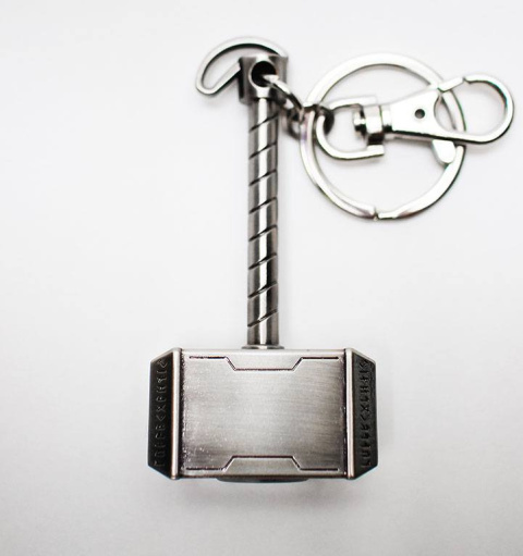 Marvel Comics Metal Keychain Thor Hammer - brelok