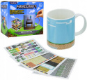Minecraft Build a Level Mug - kubek Minecraft plus 4 arkusze naklejek