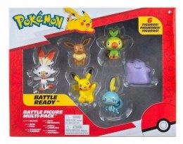 Pokemon Company International Pokémon: Battle Figure Multi Pack - 6 figurek
