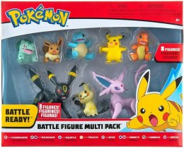 Pokemon Company International Pokémon: Battle Figure Multipack - 8 figurek (Wariant 1)
