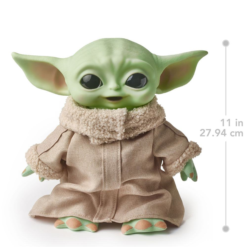 Star Wars: The Mandalorian Electronic Plush Figure with Shoulder Bag The Child Grogu 28 cm