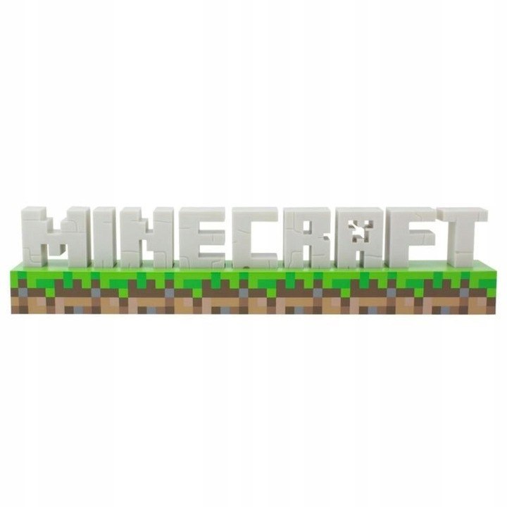 Lampka Minecraft Logo (wym: 8,5 x 41,7 cm)