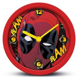 Zegar biurkowy Deadpool (średnica: 12,5 cm)