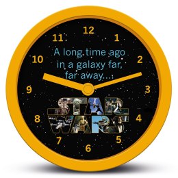 Zegar biurkowy Gwiezdne Wojny (średnica: 12,5 cm)