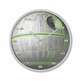 Zegar ścienny Gwiezdne Wojny - Gwiazda Śmierci (świeci w ciemności, średnica: 25 cm)