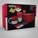 Pokemon - Pokeball : Zestaw prezentowy kubek, szklanka, 2 x podkładka