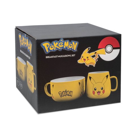 Pokemon breakfast set - Pikachu (zestaw śniadaniowy)