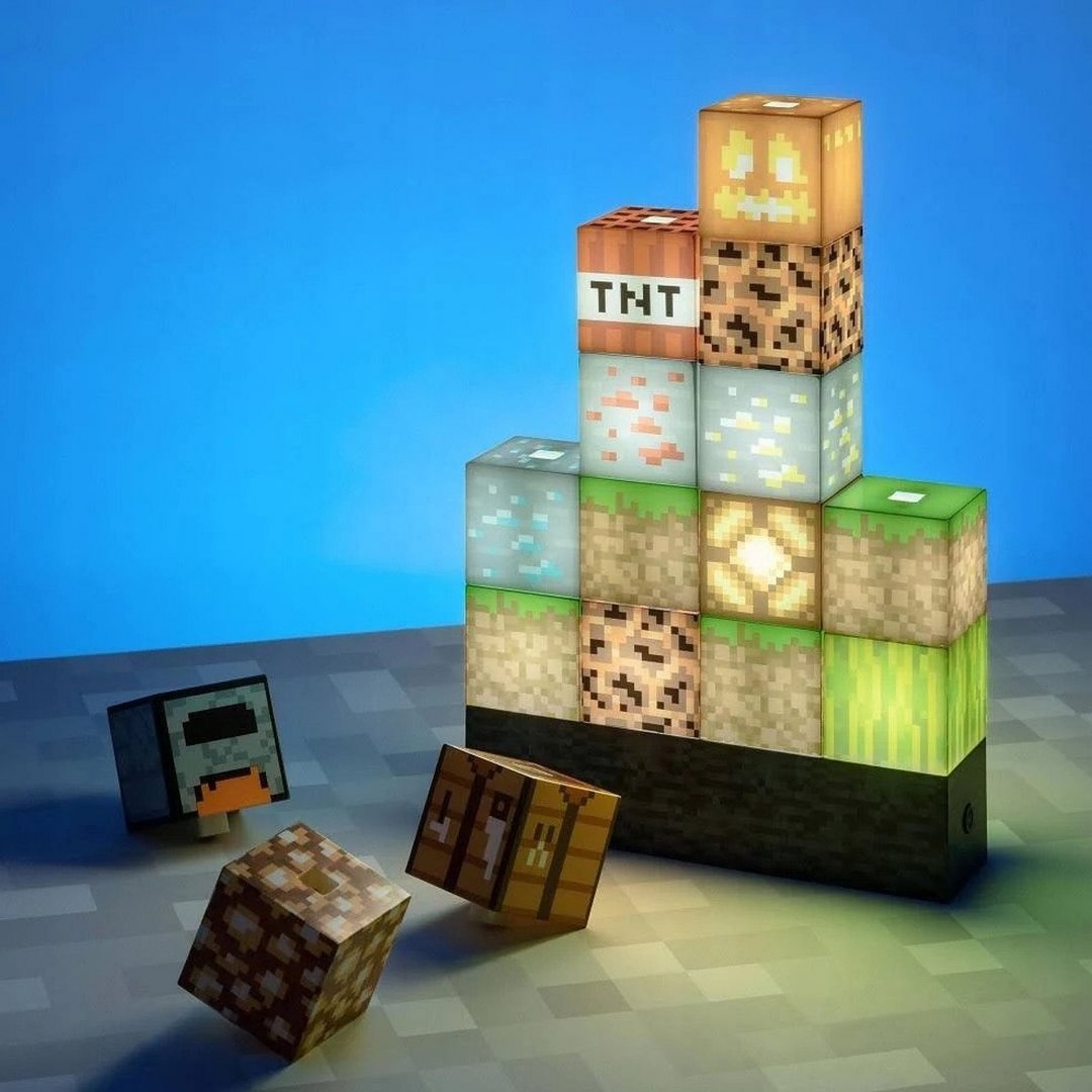 Lampka Minecraft (bloki)