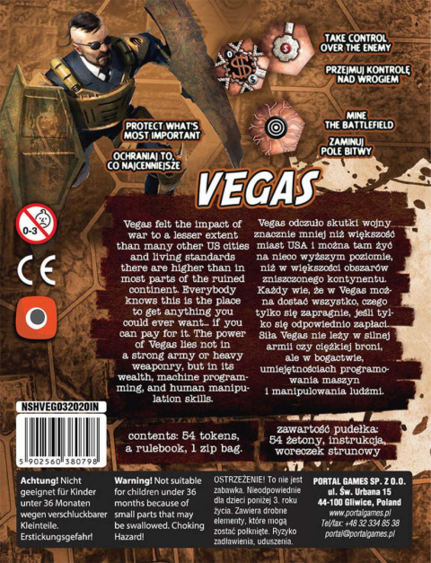 Neuroshima HEX: Vegas (edycja 3.0)