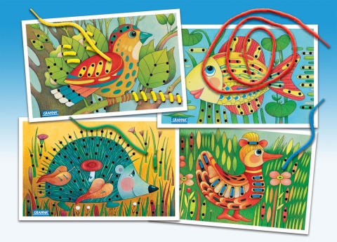 Sznurki i Dziurki - wyszywanki bez igły