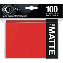 Ultra PRO Eclipse MATTE Deck Protector sleeves Apple Red 100 szt.