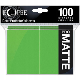 Ultra PRO Eclipse MATTE Deck Protector sleeves Light Green 100 szt.
