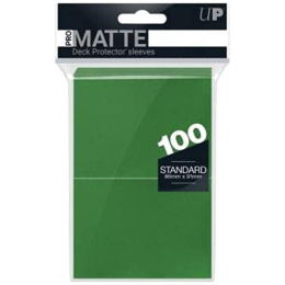 Ultra PRO PRO-MATTE Deck Protector sleeves Green 100 szt.