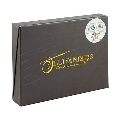 Harry Potter Zestaw 4 x długopis różdżka w pudełku Olivandera