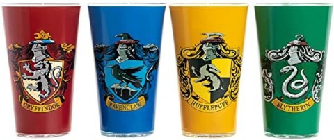 Harry Potter - Zestaw 4 szklanek