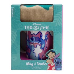 Zestaw prezentowy Disney - Lilo i Stitch: kubek plus skarpetki