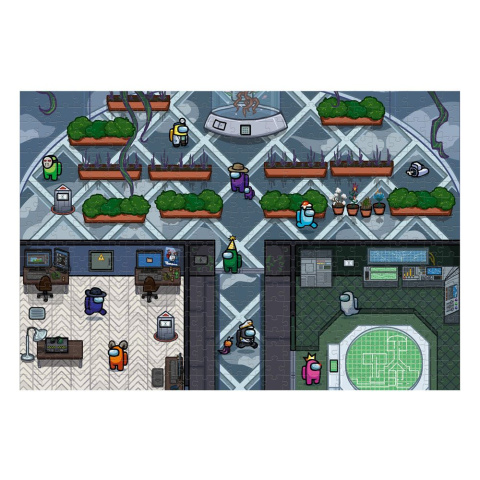 Among Us: Puzzle 500 elementów