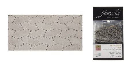 Juweela Juweela: Kostka Brukowa Typ S - Ciemnoszara (860 szt)
