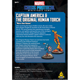 Marvel: Crisis Protocol - Captain America & the Original Human Torch
