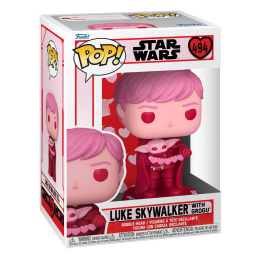 Funko POP Star Wars: Valentines - Luke Skywalker with Grogu