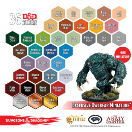 Army Painter - Dungeons & Dragons - Nolzur's Marvelous Pigments - Monsters Paint Set