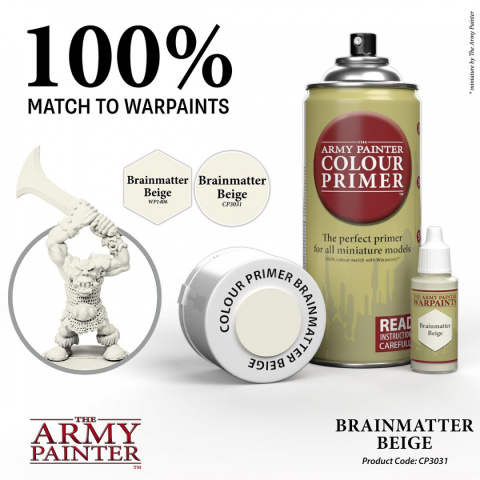Army Painter - Colour Primer: Brainmatter Beige