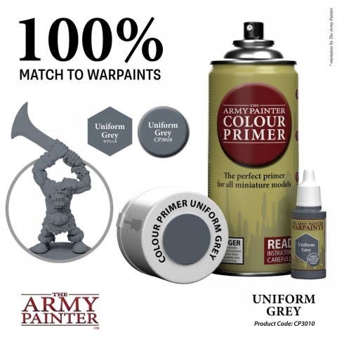 Army Painter - Colour Primer: Uniform Grey
