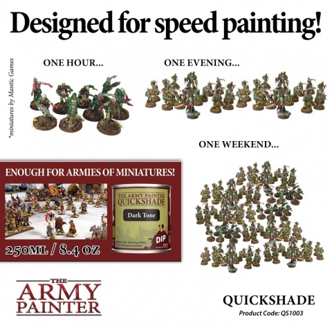 Army Painter - Quickshade Dip: Dark Tone (puszka) 250ml