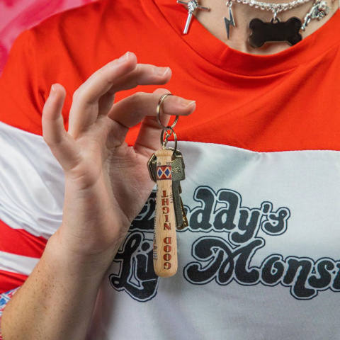 Suicide Squad Keychain Harley Quinn's Good Night Bat - brelok