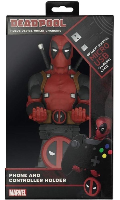EXG Deadpool - stojak (20 cm/micro USB)