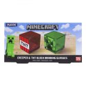 Zestaw szklanek Minecraft Creeper oraz TNT