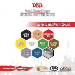 Army Painter - Dungeons & Dragons - Nolzur's Marvelous Pigments - Adventurers Paint Set