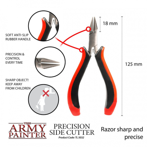 Army Painter - Metal Precision Side Cutters