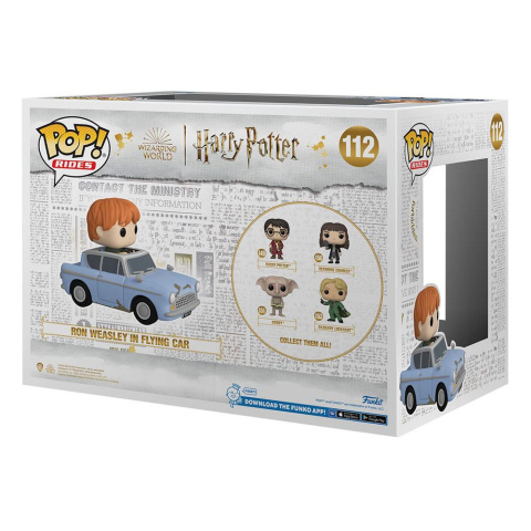 Funko POP Rides: Harry Potter - Ron Weasley in Flying Car