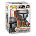 Funko POP TV: Star Wars: The Mandalorian - Mando (Flying with Blaster)