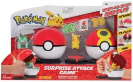 Jazwares Pokémon: Surprise Attack Game - Pikachu + Bulbasaur