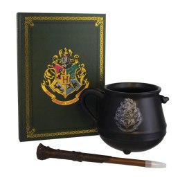 Zestaw prezentowy Harry Potter: kubek-kociołek, notatnik i długopis
