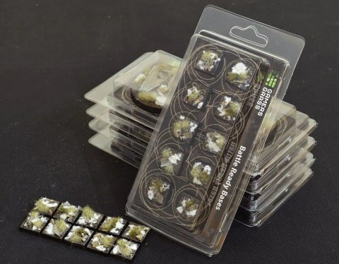 Gamers Grass: Bases Square - Winter (10 szt.)