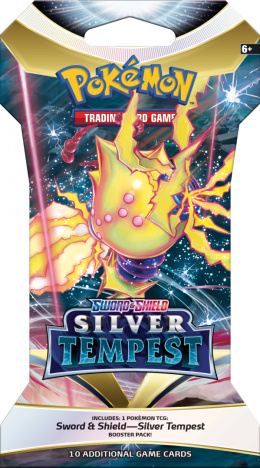 Pokemon TCG: Sword & Shield - Silver Tempest - Sleeved Booster
