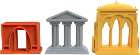 Rebel 7 Cudów Świata: Budowle