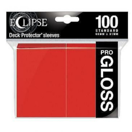 Ultra PRO Eclipse GLOSS Deck Protector sleeves Apple Red 100 szt.